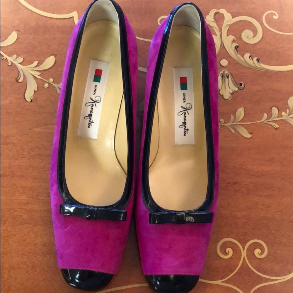 NWOB Ginza Kanematsu Suede shoes size 6.5